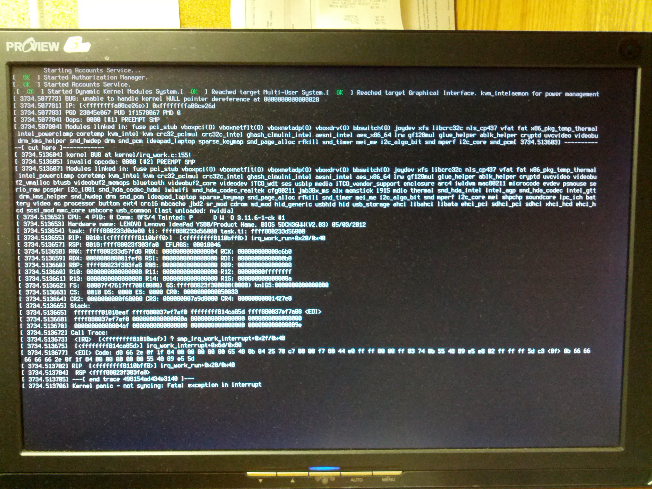vbox 4.3.2 kernel panic