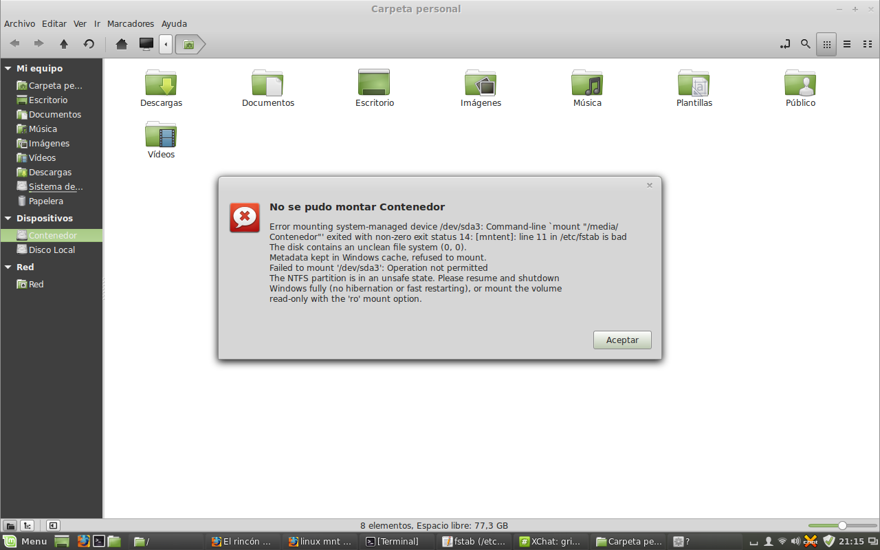 ntfs mount
