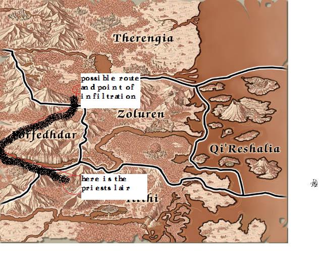 Invasion scenario