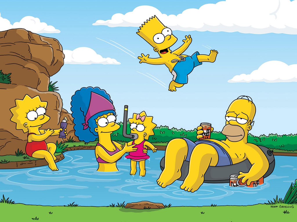 Simpsons wallpaper
