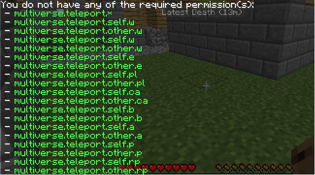 Multiverse text