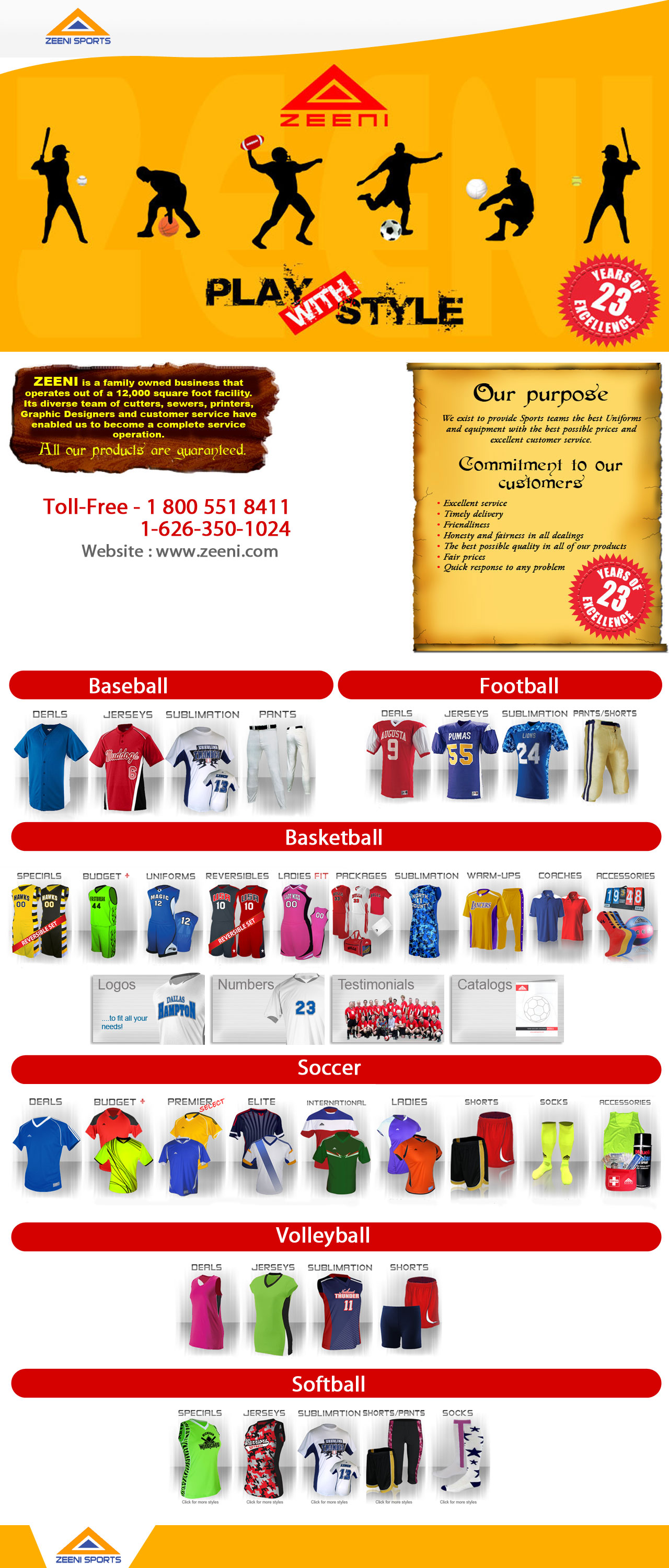 Basketball Uniforms