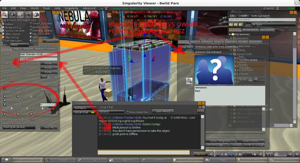 Mismatch Creator vs Owner SAVE