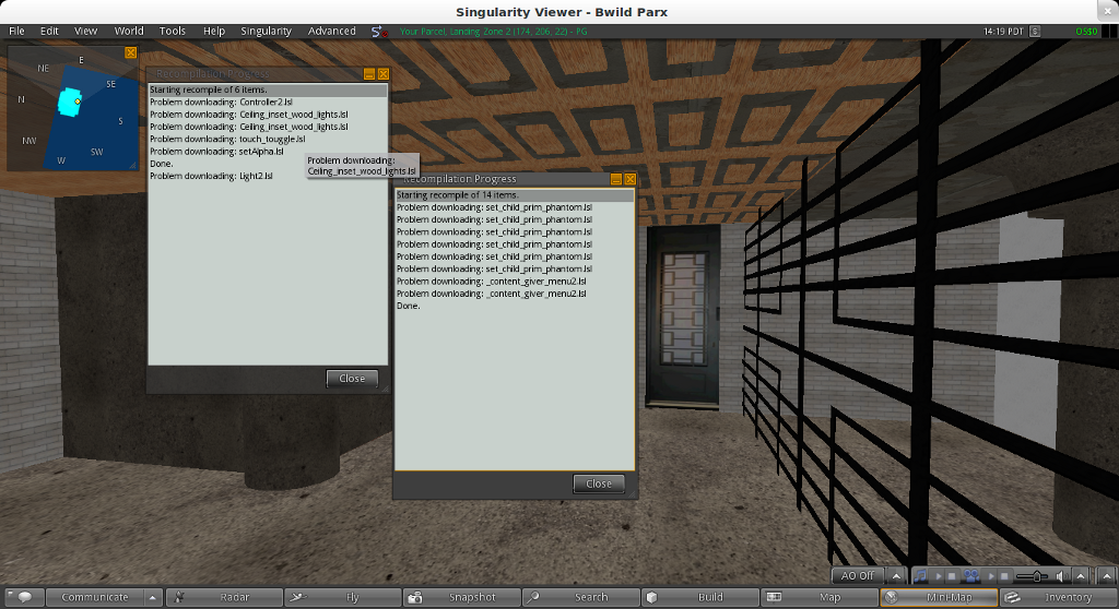 LSL compiler errors