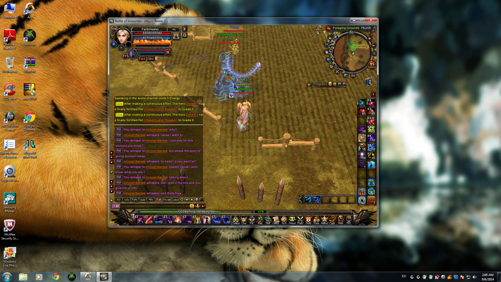 battle of immortals scammer