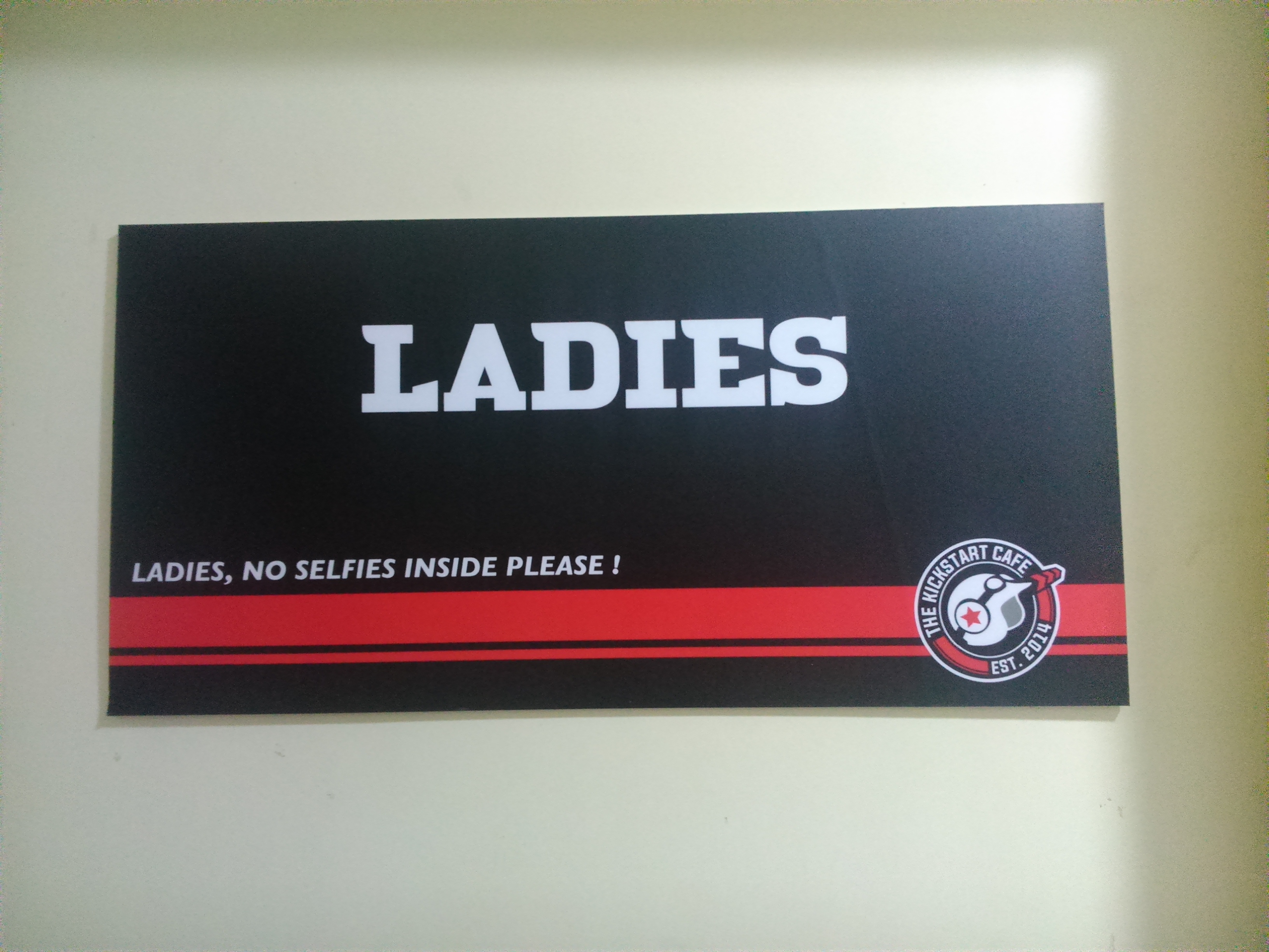 Sexist posters @ kickstart cafe, IIT Madras, Chennai