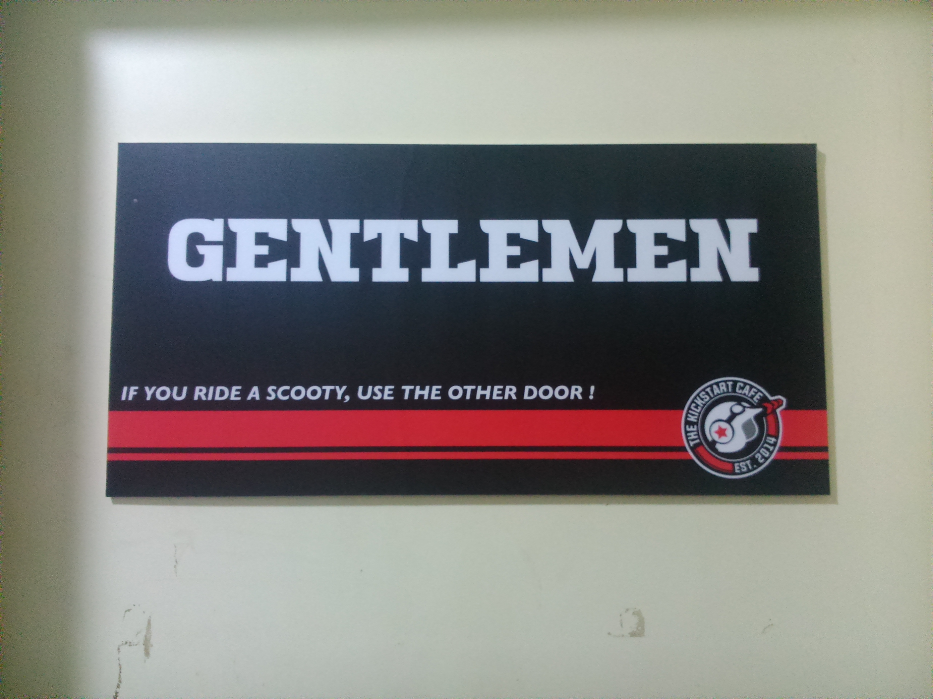 Sexist posters @ kickstart cafe, IIT Madras, Chennai