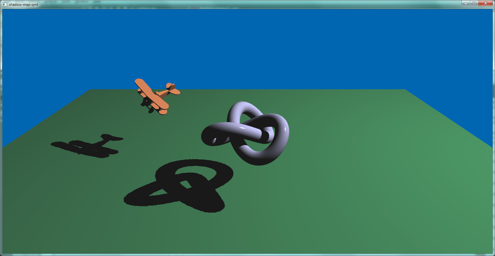 Qt3D Windows - Shadow map