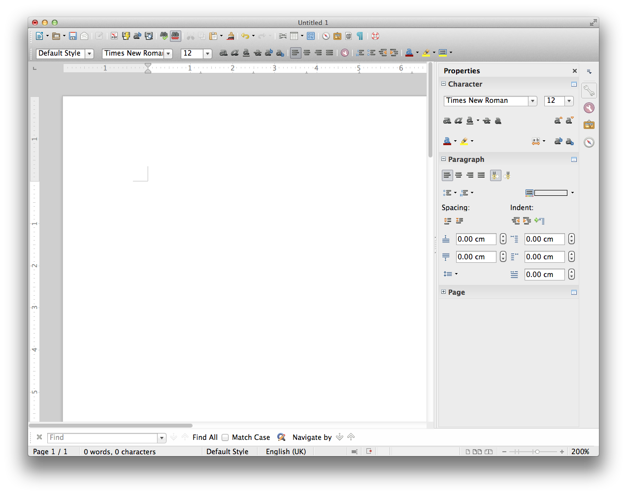 OSX LibreOffice