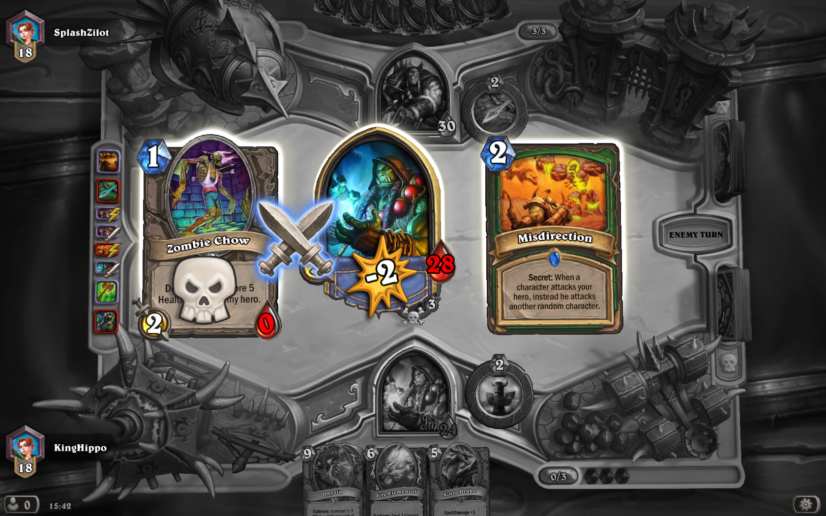 Misdirect bug