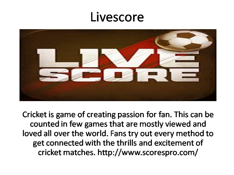 Livescore