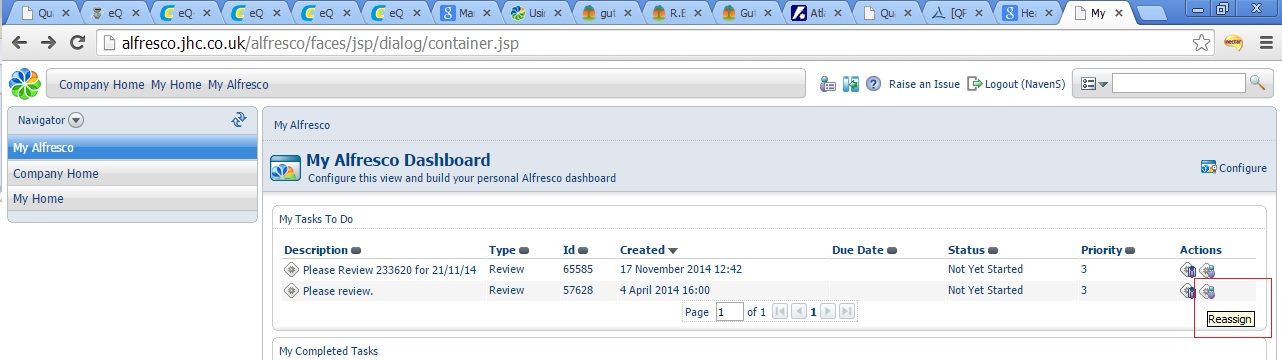 Reassign Alf