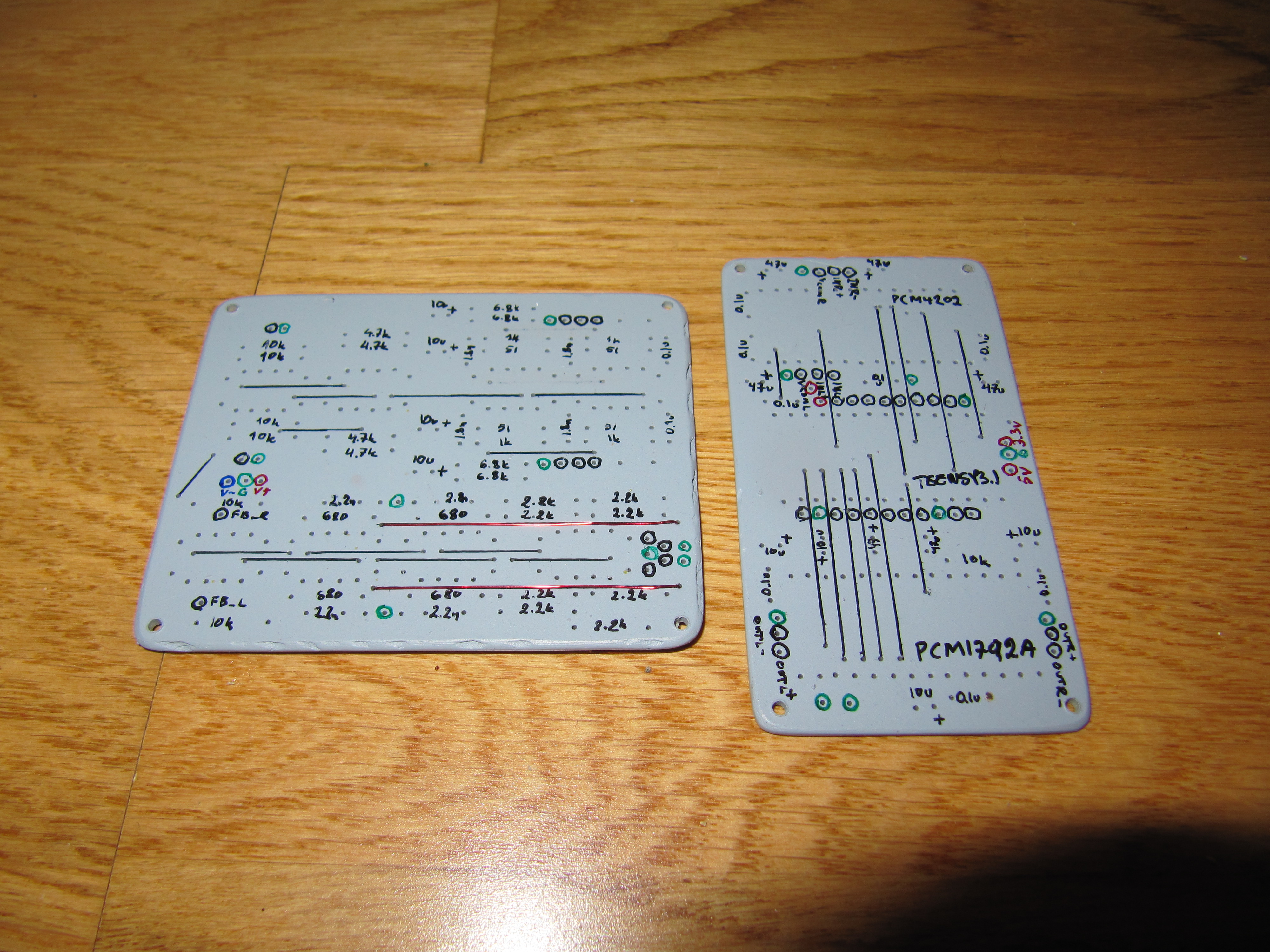 Boards component side
