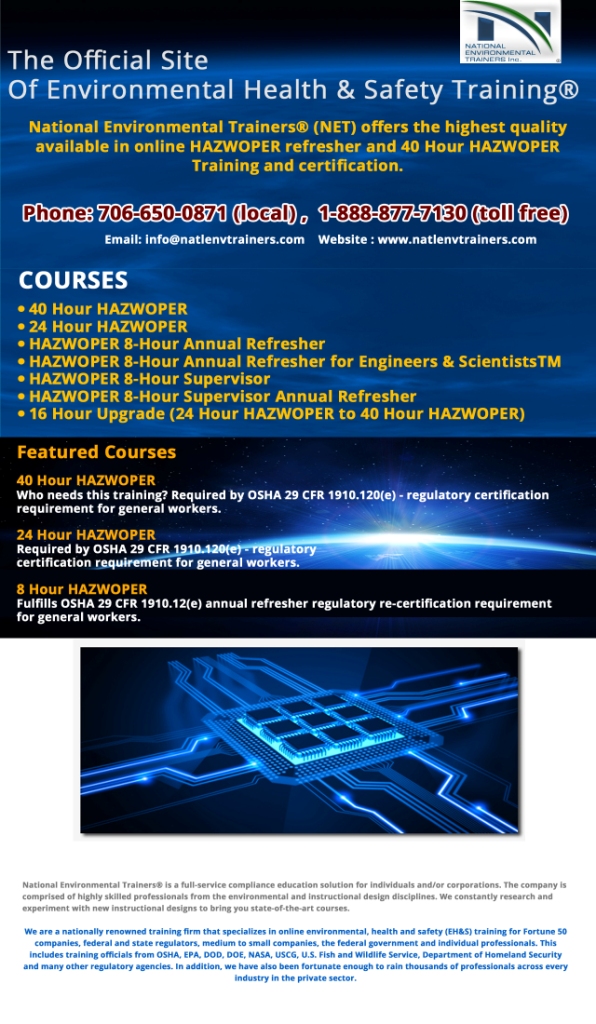 Osha trainings online