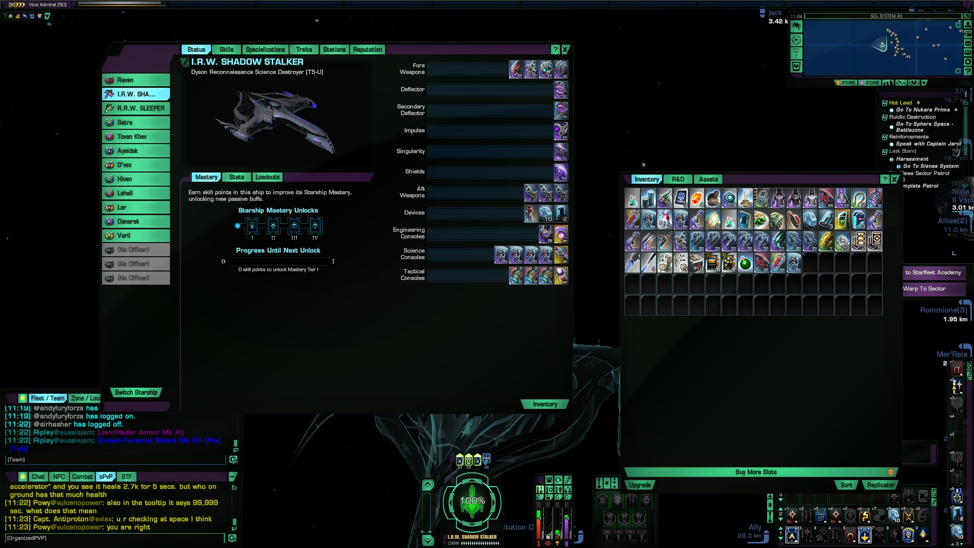 Dyson Recon Romulan layout
