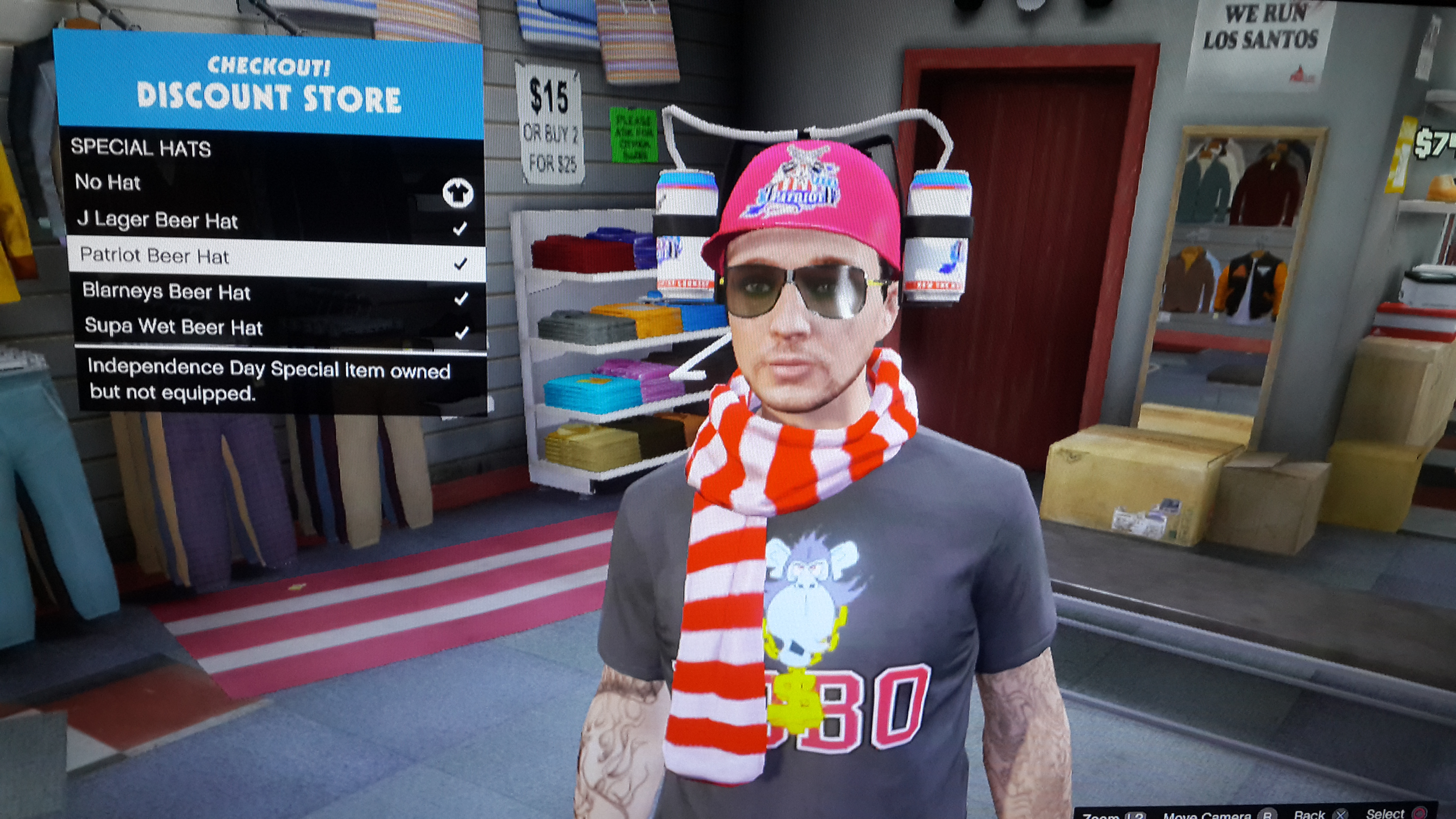 Patriot Beer Hat