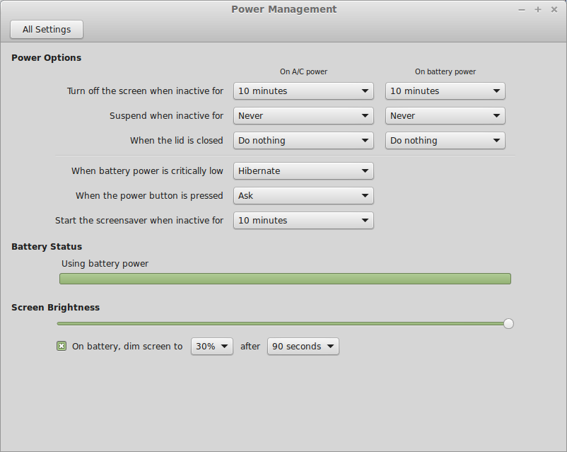 powersettings