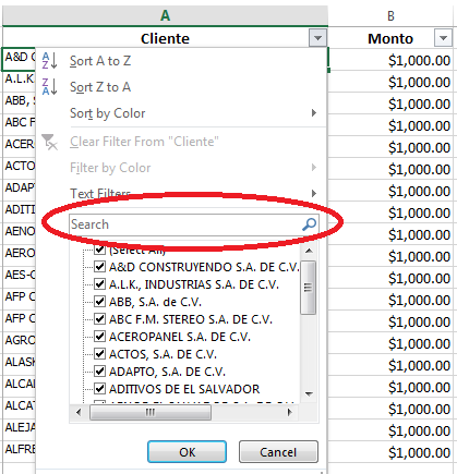 Excel Example