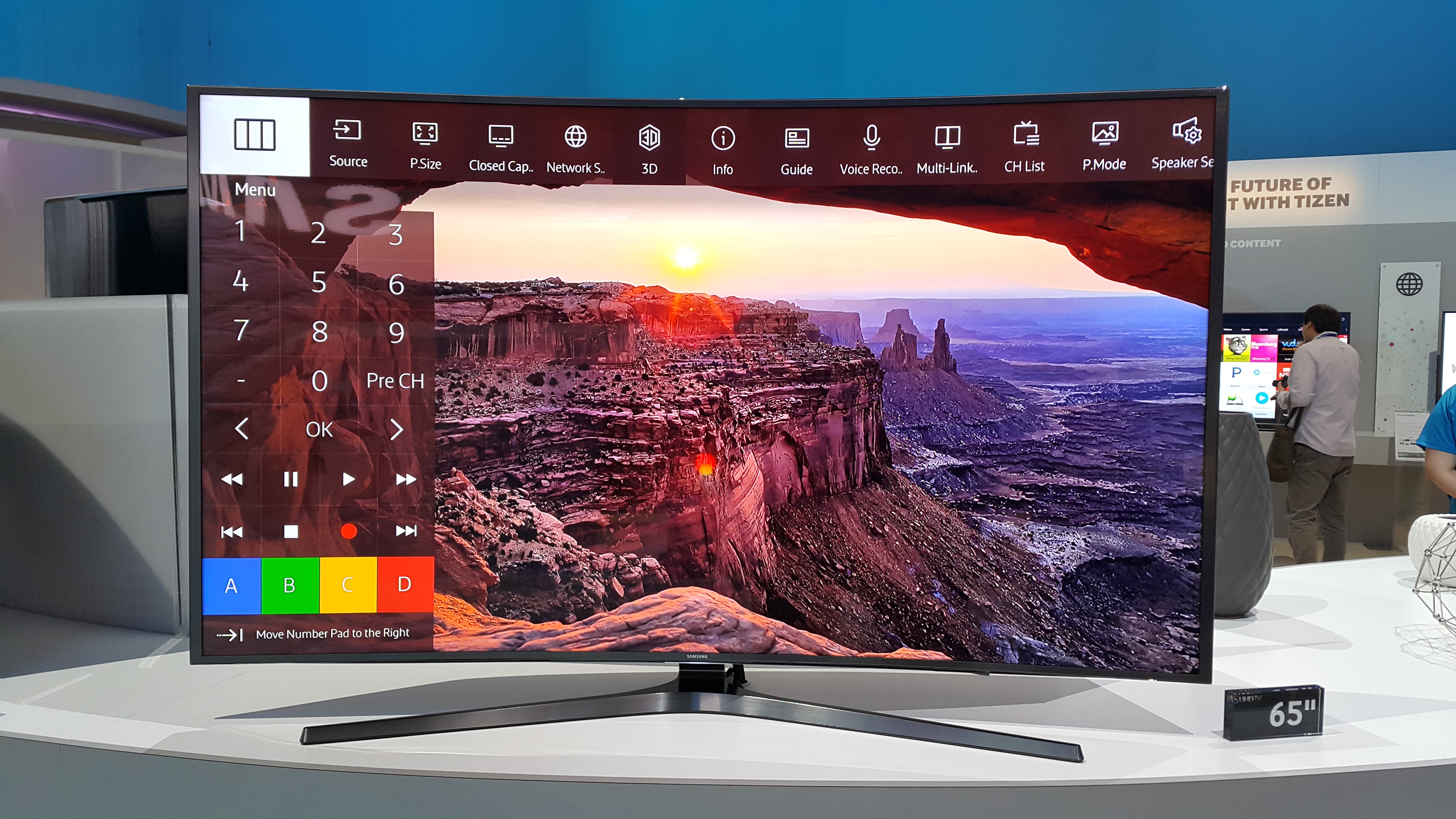 Tizen TV at CES 2015