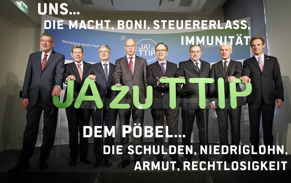 TTIP - UNS DIE MACHT