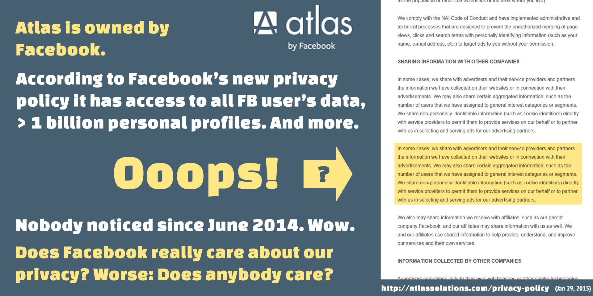 Atlas/Facebook Privacy Policy