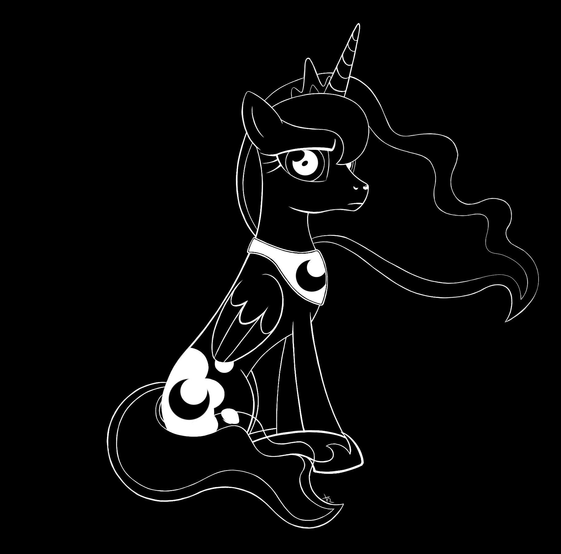 Disappointed Luna
