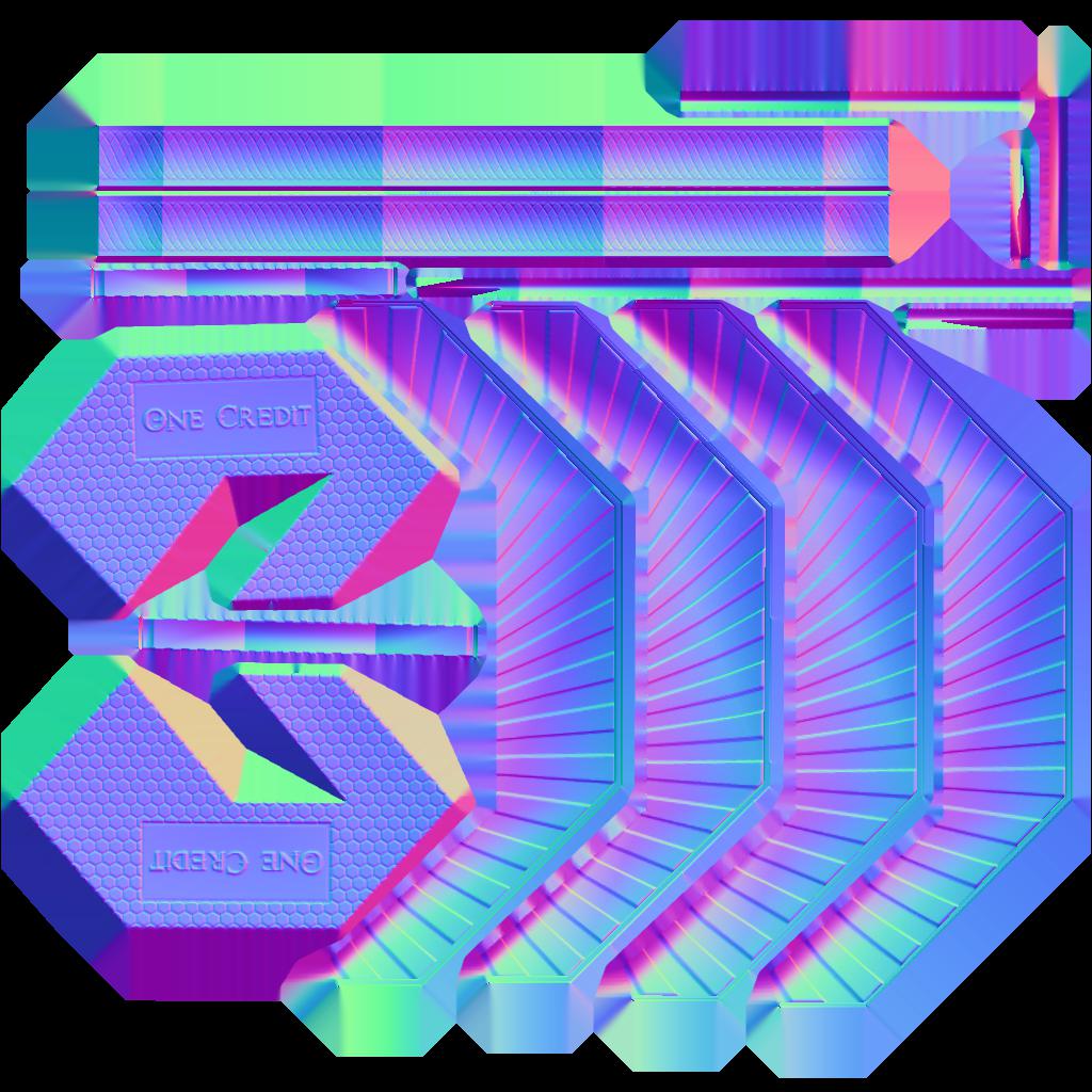 Credit Normal Map