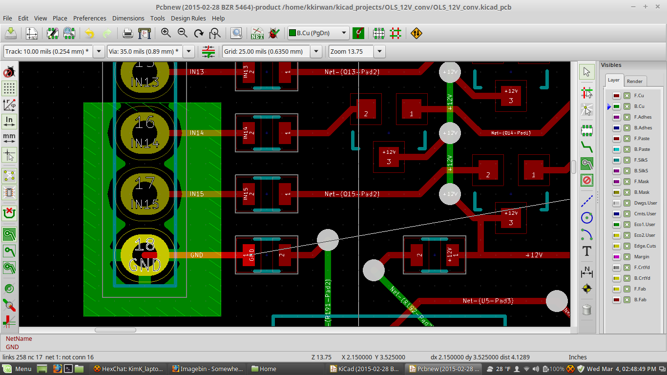 Kicad screenshot 2