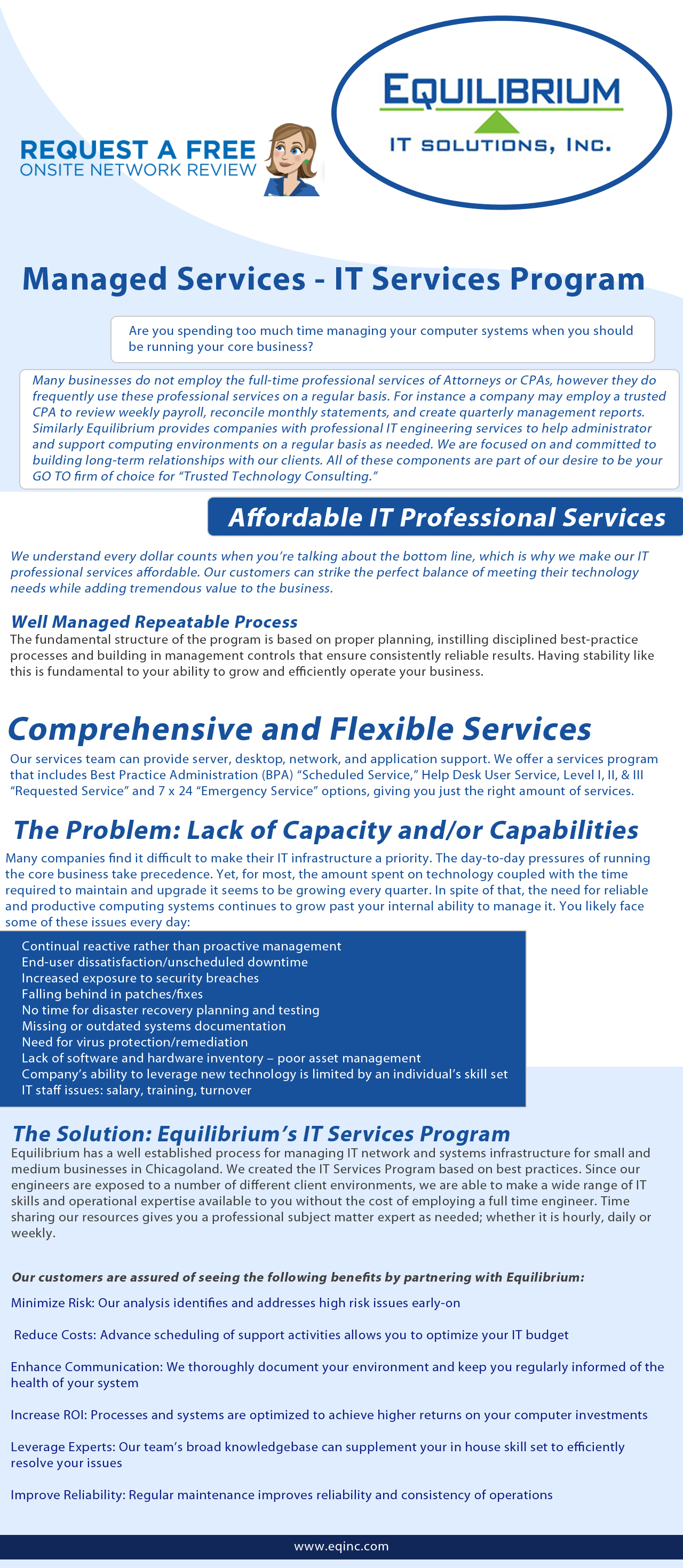 Managed Services - IT Services Program