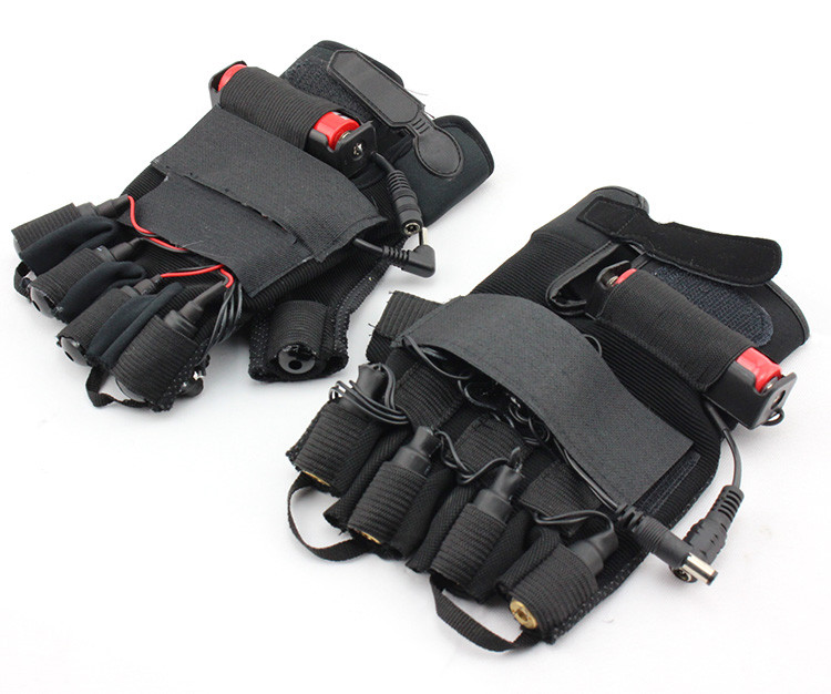 Gants laser vert de bonne qualité