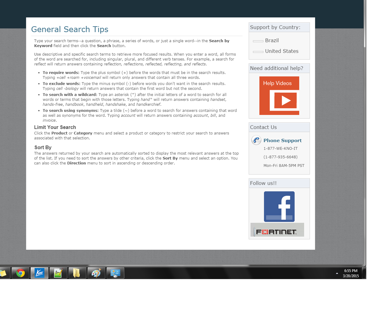General Search Tips