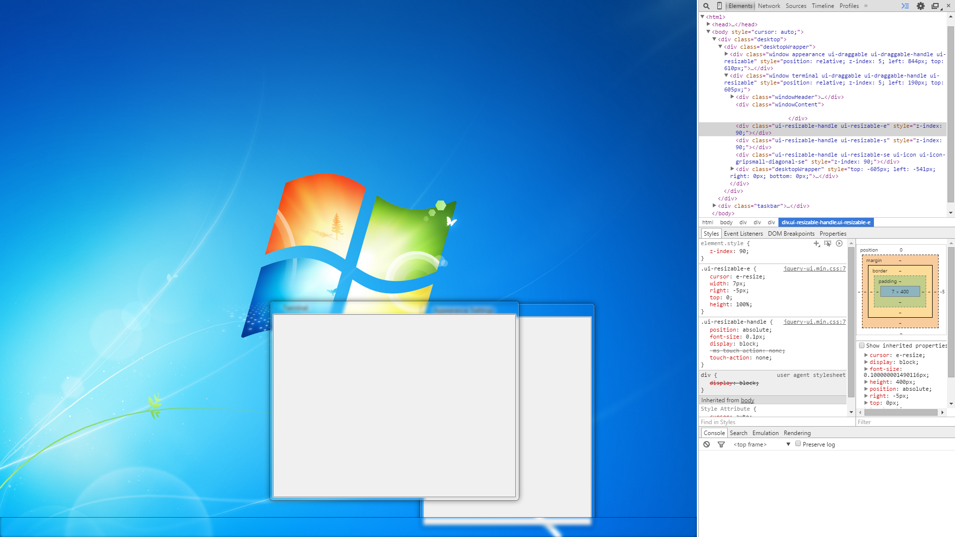WindowsAeroBlur