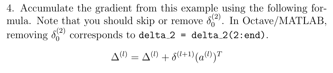 Backward Propagation - Partial Derivative