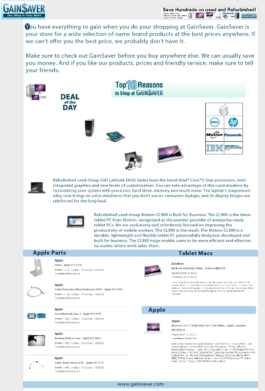 Used Motion Computing Tablets