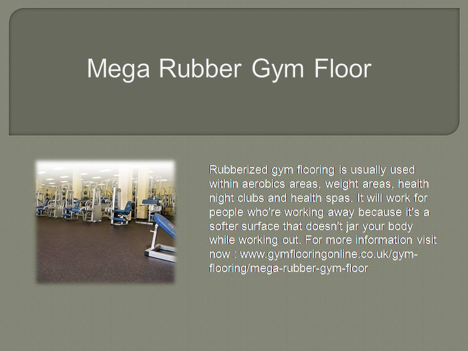 Mega Rubber Gym Floor