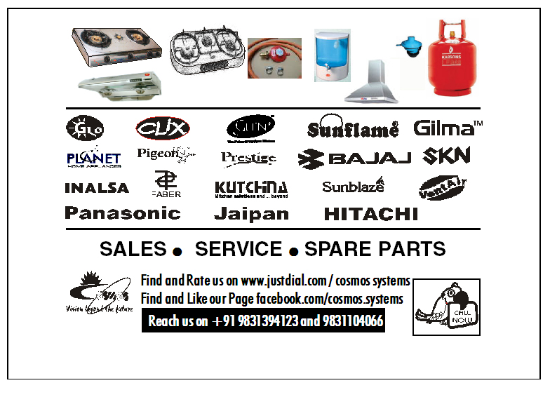 Gas Cooktop Repair Service Cosmos Kolkata