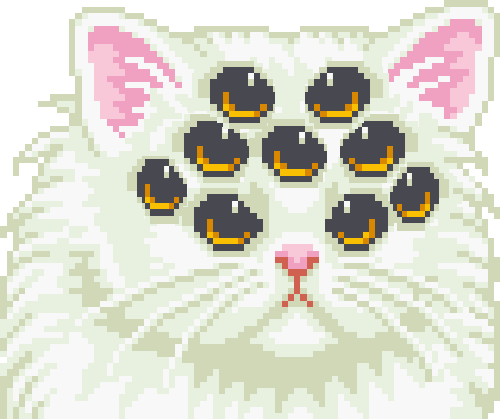 7 eyed cat