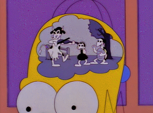 Homero no presta atencion