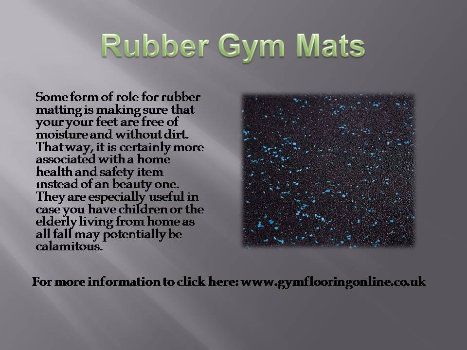 Rubber Gym Mats
