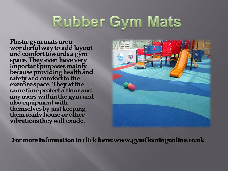 Rubber Gym Mats