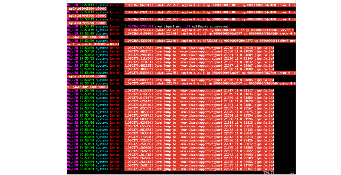 Server Log: DO