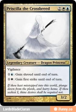Priscilla MTG card