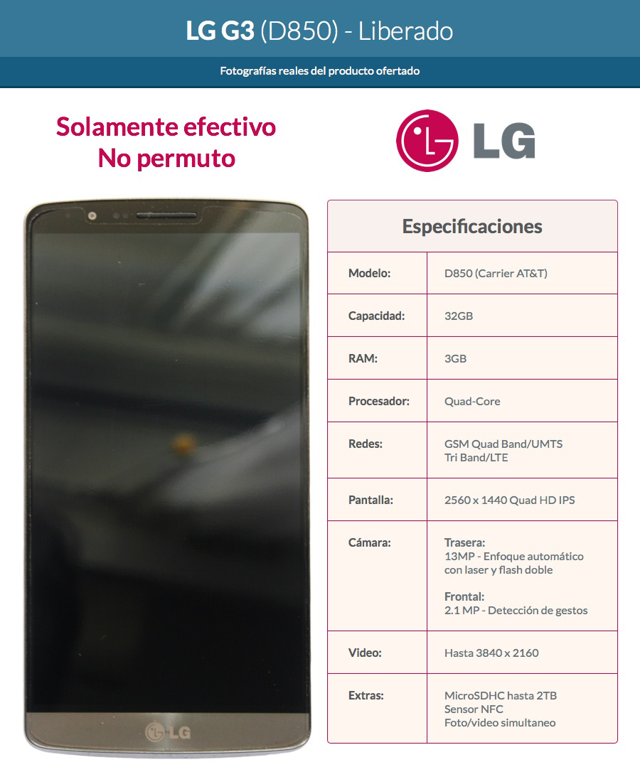 Publicación LG G3 D850 - Part 1