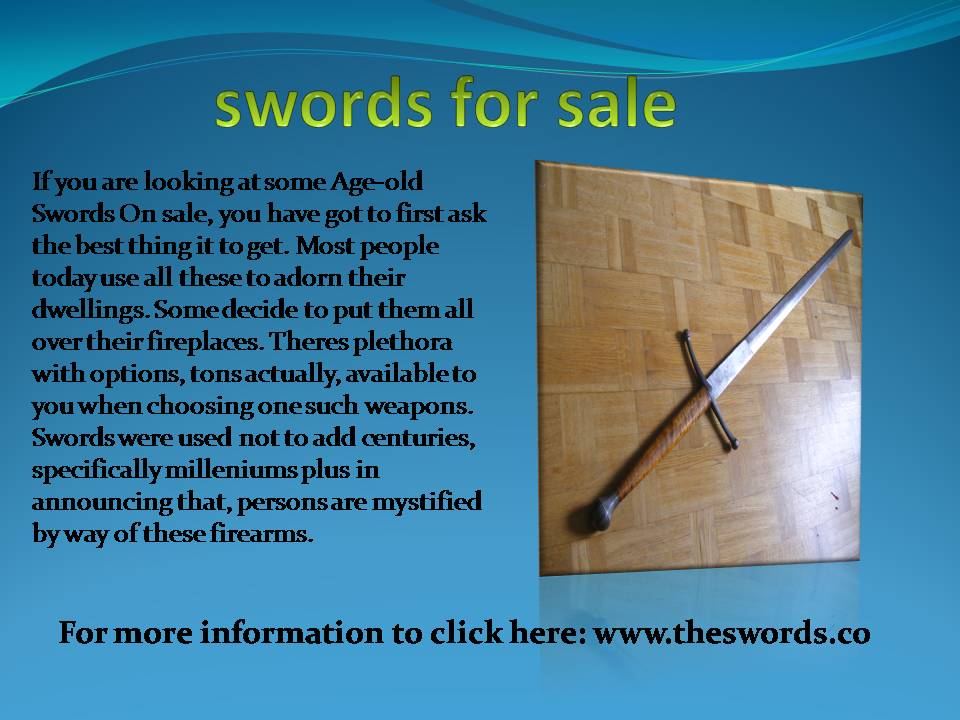 swords for sale