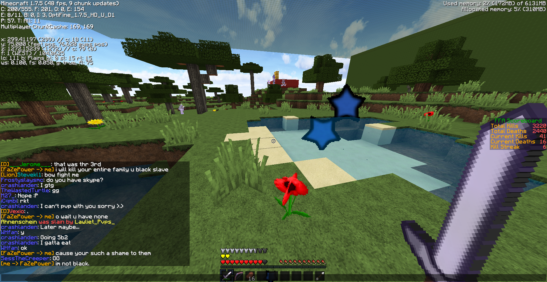 Minecraft user FaZePower