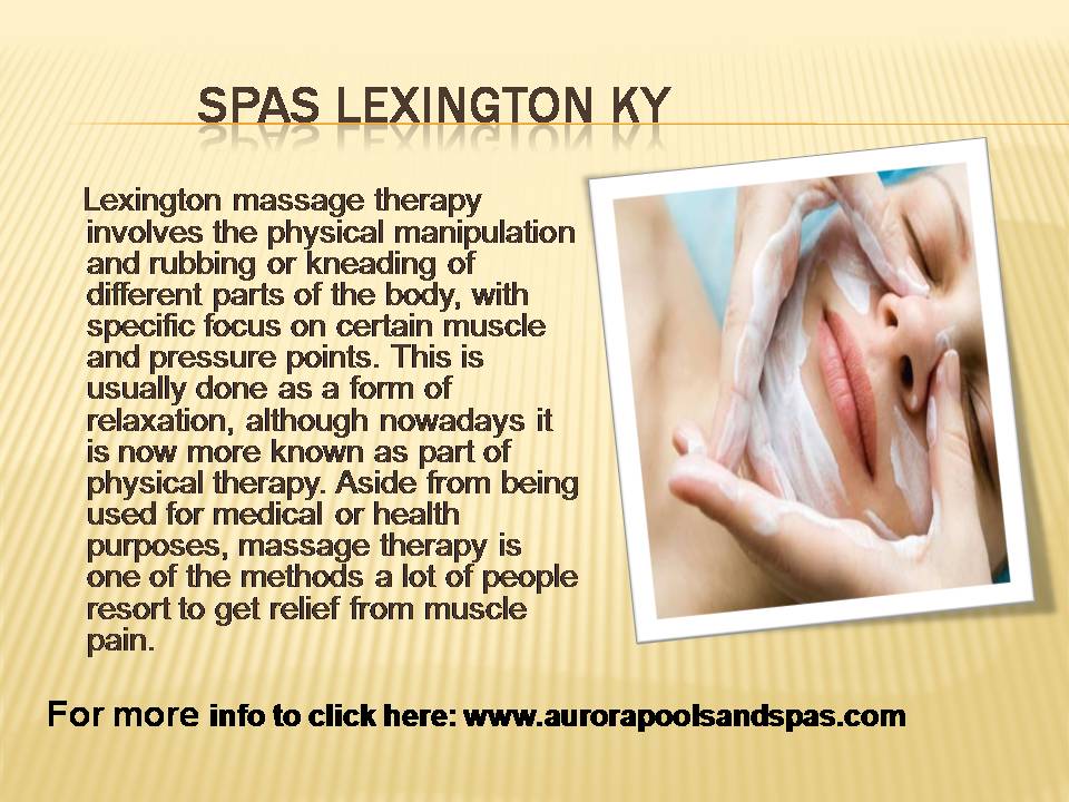 Spas Lexington KY