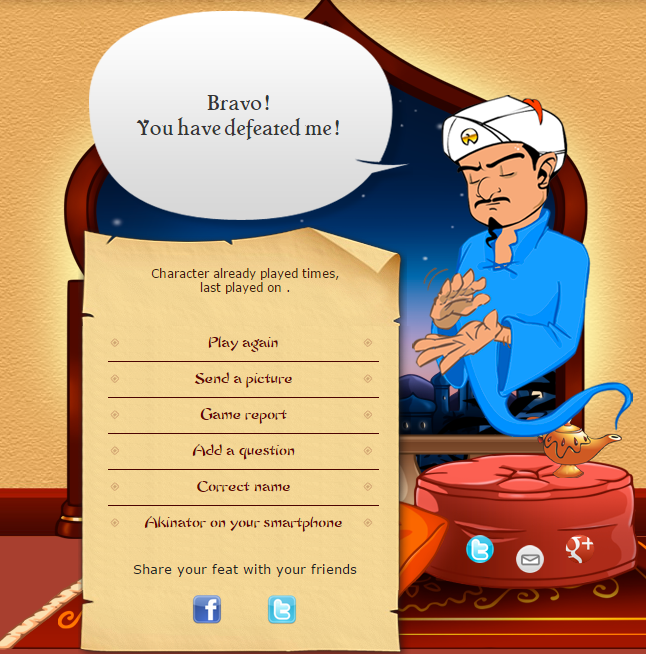 beating the genie