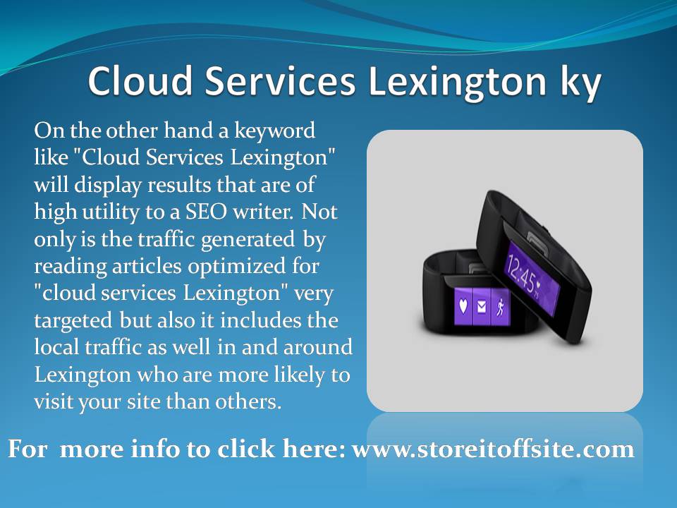 Cloud Services Lexington ky