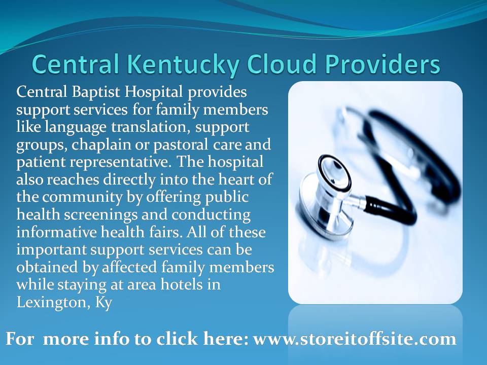 Central Kentucky Cloud Providers