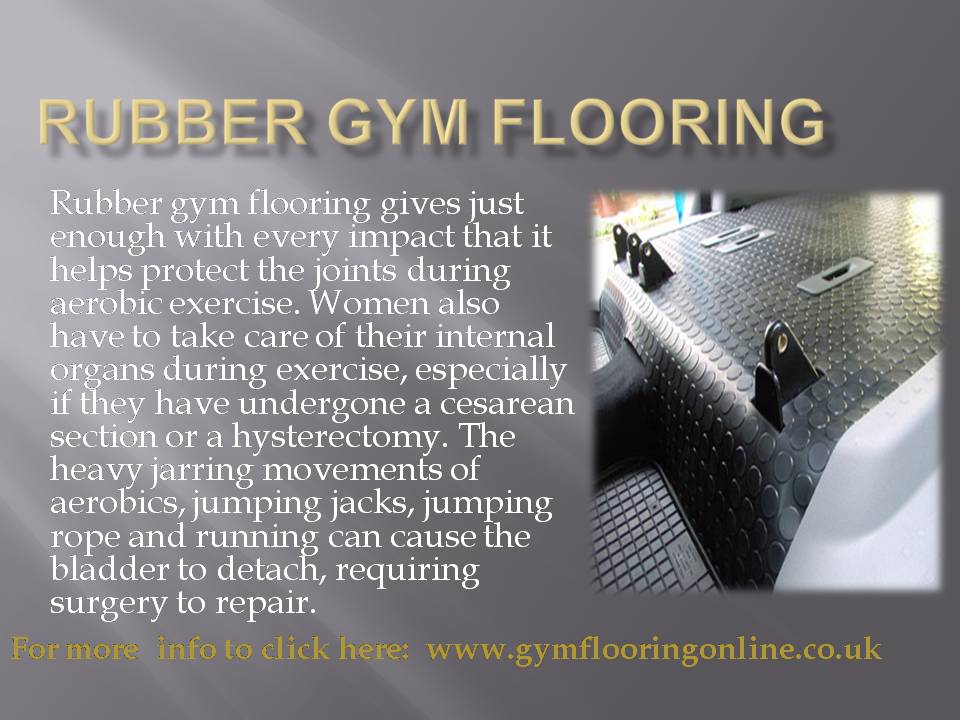 Rubber gym Flooring